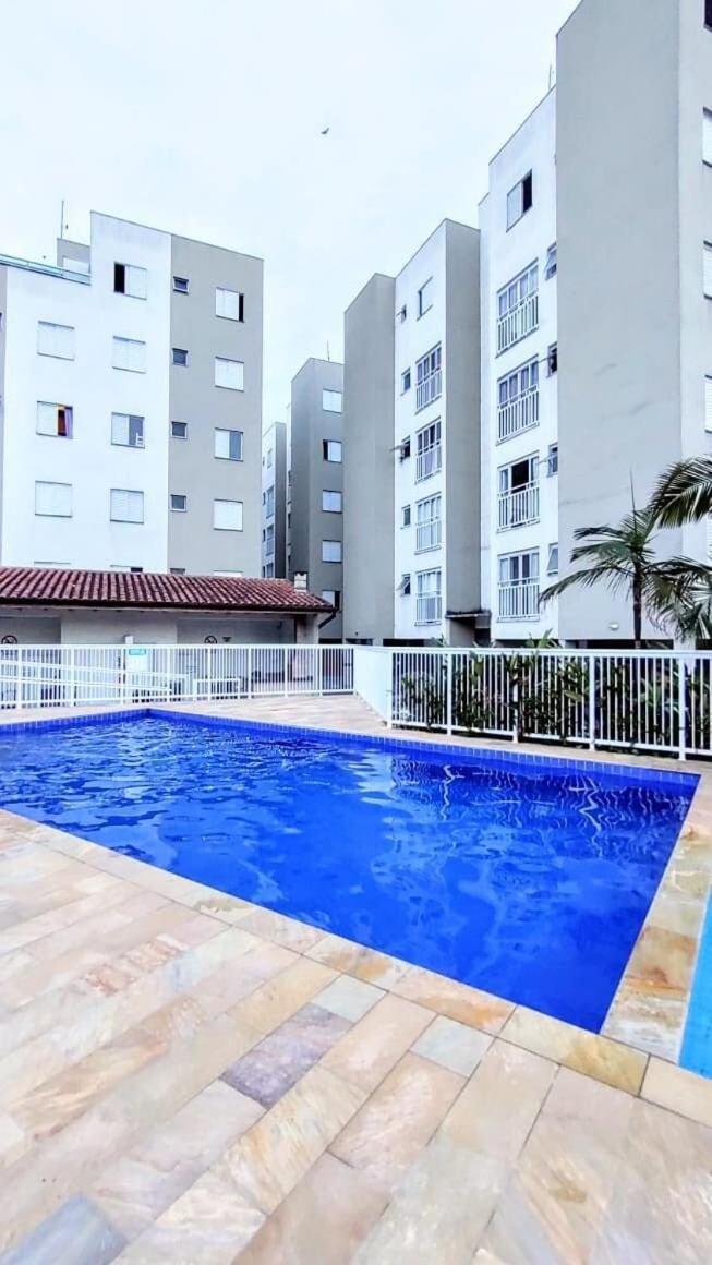 Appartamento Apartamento Com Piscina Churrasqueira Em Ubatuba Esterno foto