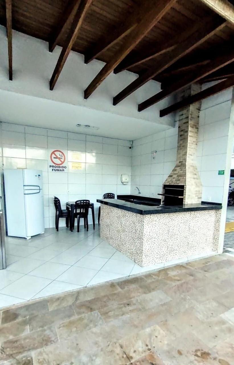 Appartamento Apartamento Com Piscina Churrasqueira Em Ubatuba Esterno foto