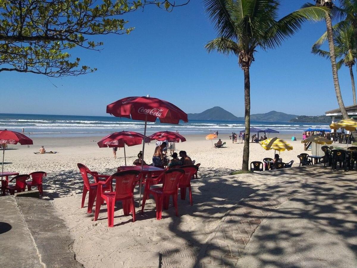 Appartamento Apartamento Com Piscina Churrasqueira Em Ubatuba Esterno foto