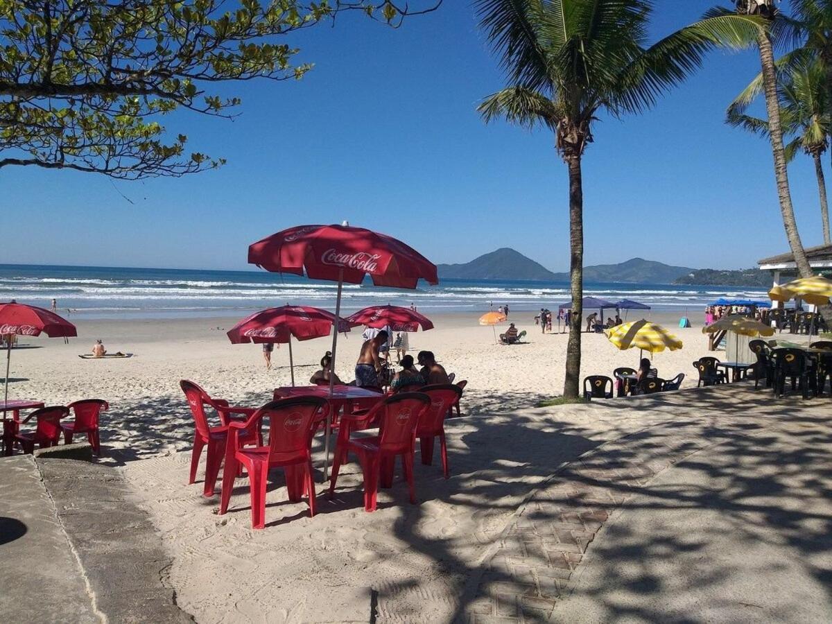 Apartamento Com Piscina Churrasqueira Em Ubatuba Esterno foto