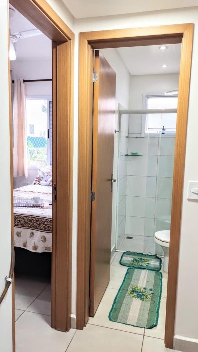 Apartamento Com Piscina Churrasqueira Em Ubatuba Esterno foto