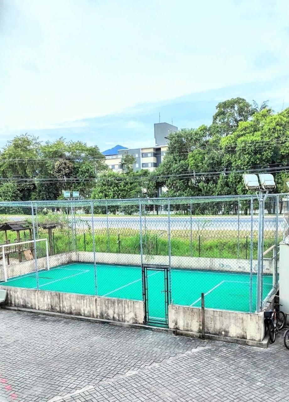 Apartamento Com Piscina Churrasqueira Em Ubatuba Esterno foto